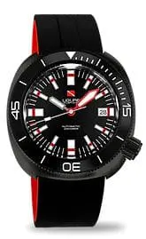Ligure Tartaruga Scuba Diver Nero di Seppia Red LWT21005N