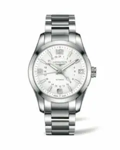 Longines Conquest Classic 42 GMT Stainless Steel / Silver / Bracelet L2.799.4.76.6