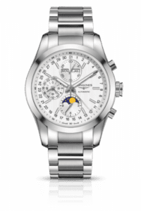 Longines Conquest Classic Moonphase Stainless Steel / Silver / Bracelet L2.798.4.72.6