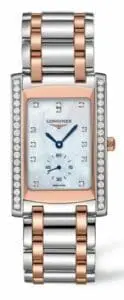 Longines DolceVita 22 Quartz Two Tone Pink Diamond L5.655.5.89.7