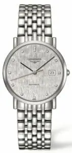 Longines Elegant Collection 34.5 Automatic Stainless Steel / Silver / Bracelet L4.809.4.77.6