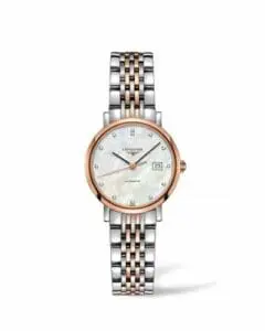 Longines Elegant Collection Automatic 29 Stainless Steel / Pink Gold / MOP L4.310.5.87.7