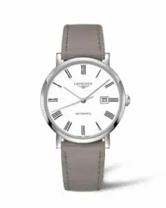 Longines Elegant Collection Automatic 41 Stainless Steel / White - Roman L4.911.4.11.0
