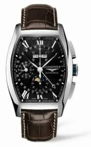 Longines Evidenza Chronograph Calendar Black L2.688.4.58.9