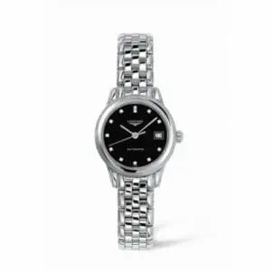 Longines Flagship 26 Automatic Stainless Steel Black Diamond L4.274.4.57.6