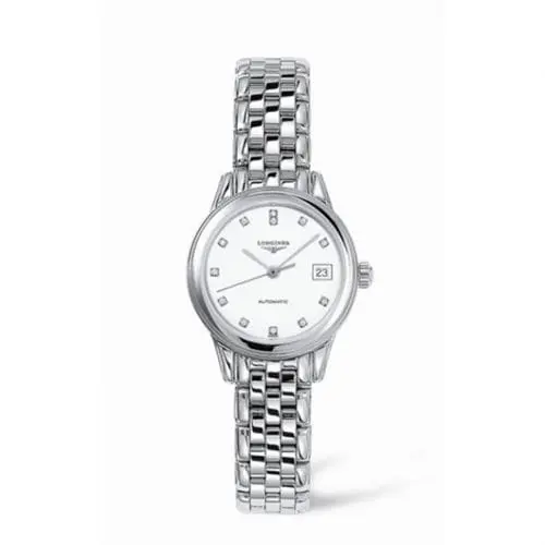Longines Flagship 26 Automatic Stainless Steel White Diamond L4.274.4.27.6