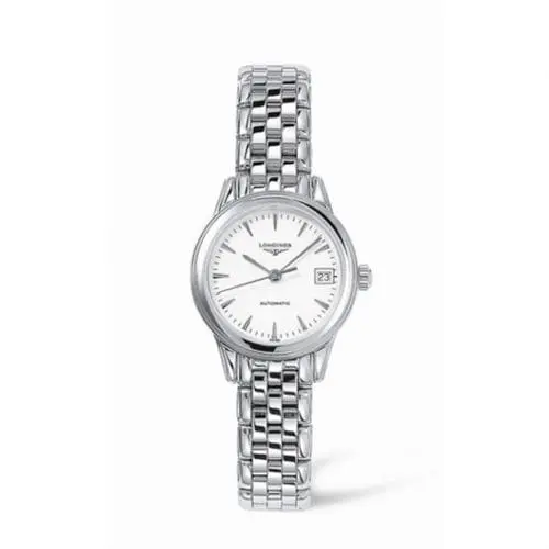 Longines Flagship 26 Automatic Stainless Steel White L4.274.4.12.6