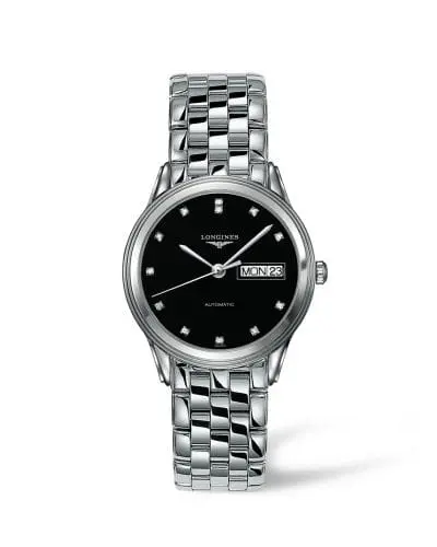 Longines Flagship 35.6 Day Date Stainless Steel L4.799.4.57.6