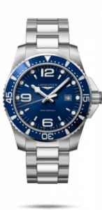 Longines HydroConquest 44 Quartz Stainless Steel / Blue / Bracelet L3.840.4.96.6