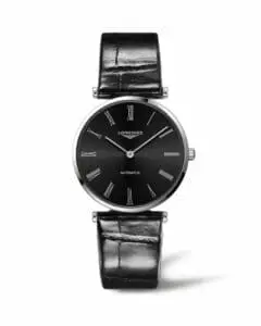 Longines La Grande Classique Automatic 36 Stainless Steel / Black - Roman L4.908.4.51.2