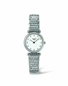 Longines La Grande Classique Quartz 24 Diamond Bezel L4.241.0.80.6