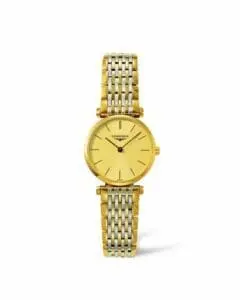 Longines La Grande Classique Quartz 24 Two Tone Yellow Stick L4.209.2.32.7