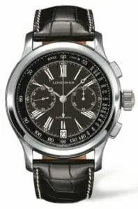 Longines Lindbergh's Atlantic Voyage Watch Black L2.730.4.58.0