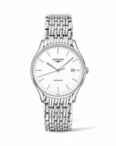 Longines Lyre 38.5 Automatic Stainless Steel / White / Bracelet L4.960.4.12.6