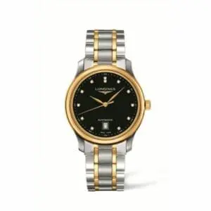 Longines Master Collection Date 38.5 Two Tone Black L2.628.5.57.7