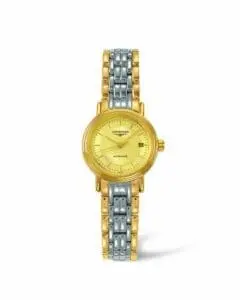 Longines Presence 25.5 Automatic PVD Gold / Champagne / Bracelet L4.321.2.42.7