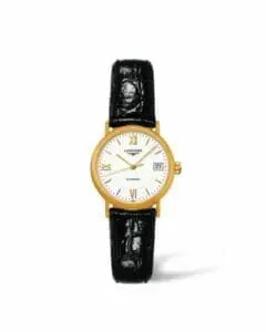 Longines Presence 25.5 Automatic PVD Gold / White - Mixed L4.321.2.15.2