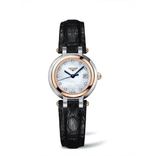 Longines PrimaLuna Quartz 26.5 Stainless Steel / Pink Gold / MOP L8.110.5.87.2