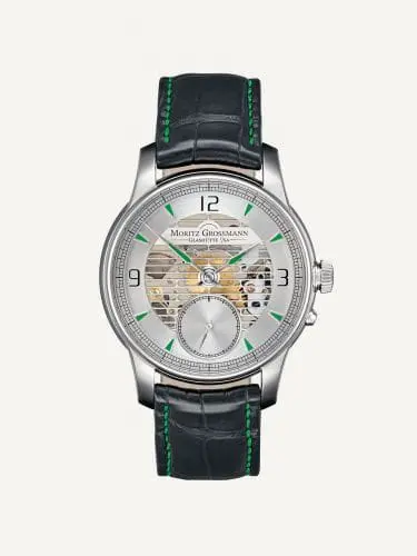 Moritz Grossmann Atum Pure L Stainless Steel / Green MG-001097