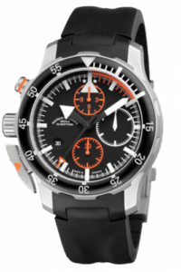 Mühle Glashütte S.A.R. Flieger Chronograph Black / Strap M1-41-33-KB