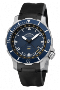 Mühle Glashütte Seebataillon GMT Blue / Strap M1-28-62-KB