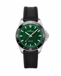 Norqain Adventure Neverest 40 Stainless Steel / Green / Black Rubber NN1001SC1CA/EB101-BR