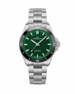 Norqain Adventure Neverest 40 Stainless Steel / Green / Bracelet NN1001SC1CA/EB101-SS