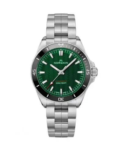 Norqain Adventure Neverest 40 Stainless Steel / Green / Bracelet NN1001SC1CA/EB101-SS
