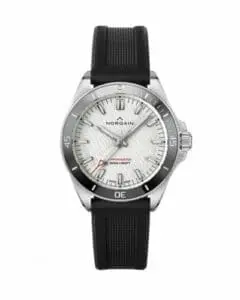 Norqain Adventure Neverest Glacier 40 Stainless Steel / Silver / Black Rubber NN1001SC3CA/GL101-BR
