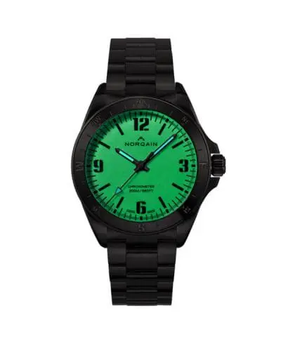 Norqain Adventure Neverest Night Sight 40 DLC / SuperLuminova / Bracelet NNB1001BBWA/IL107-DLC