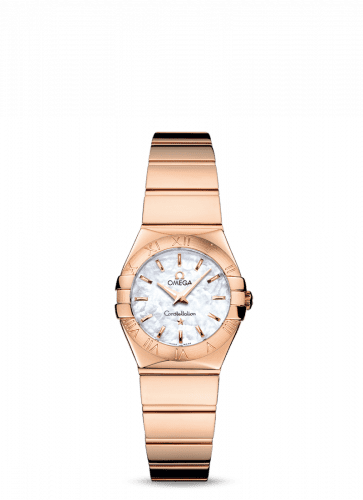 Omega Constellation Quartz 24 Polished Red Gold / MOP 123.50.24.60.05.003