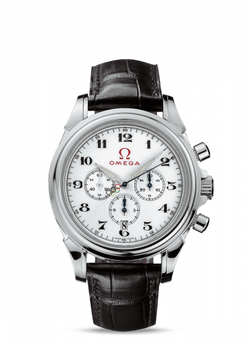 Omega De Ville Co-Axial 41 Chronoscope Stainless Steel / White / Olympic Timeless 4846.20.32