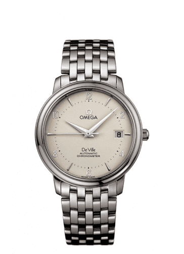 Omega De Ville Prestige Automatic 36.5 Stainless Steel / Silver / Bracelet 4512.30.00