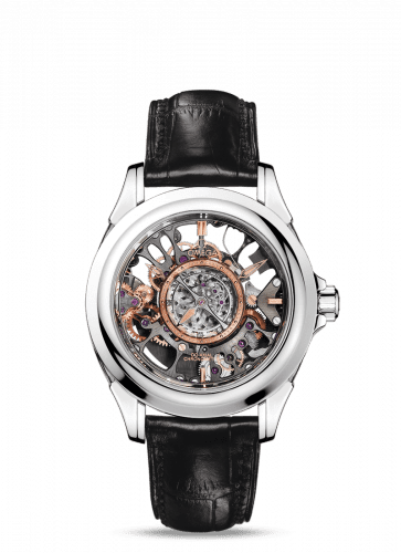 Omega De Ville Tourbillon Co-Axial Platinum / Skeleton 513.93.39.21.99.001