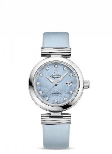 Omega LadyMatic Co-Axial 34 Stainless Steel / Blue MOP 425.32.34.20.57.003