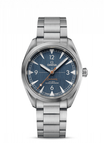 Omega Railmaster Omega Co-Axial Master Chronometer 40 Stainless Steel / Blue / Bracelet 220.10.40.20.03.001