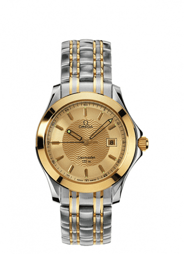 ス*ピ様 OMEGA Seamaster 120m メンズ Omega Seamaster 120M Quartz 41 Stainless Steel / Yellow Gold