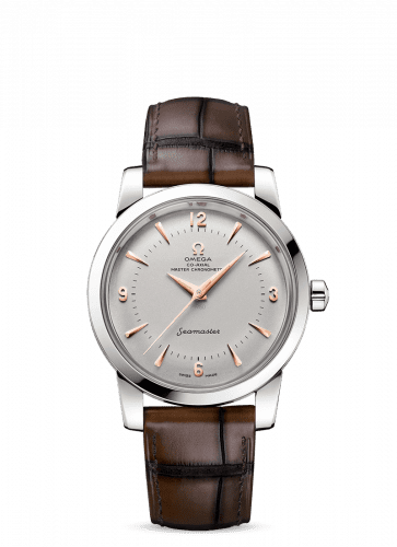 Omega Seamaster 1948 Central Seconds Platinum / Silver / Alligator 511.93.38.20.99.002
