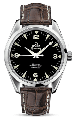 Omega Seamaster Aqua Terra 150M Co-Axial 42.2 Railmaster / Brown Alligator 2802.52.37
