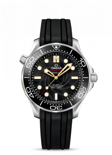 Omega Seamaster Diver 300M Master Co-Axial 42 James Bond Stainless Steel / Black / Rubber 210.22.42.20.01.003