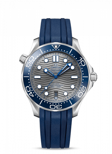 Omega Seamaster Diver 300M Master Co-Axial 42 Stainless Steel / Grey / Rubber 210.32.42.20.06.001