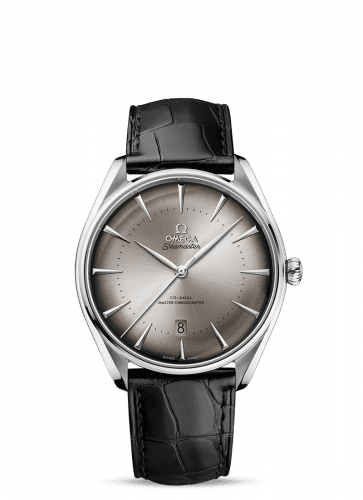 Omega Seamaster Master Co-Axial 39.5 New York Edition Stainless Steel / Grey / Alligator 511.13.40.20.02.002