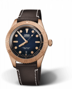 Oris Divers Sixty-Five Carl Bronze / Blue / Brashear Limited Edition 01 733 7720 3185-Set LS