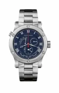Ralph Lauren Sporting 45mm World Time Steel / Blue / Bracelet RLR0210000