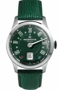 Reservoir Longbridge British Racing Stainless Steel / Green RSV01.LB/130-62s