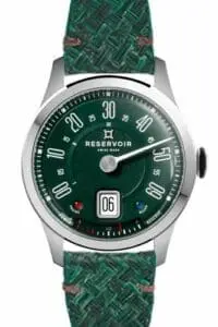 Reservoir Longbridge British Racing Stainless Steel / Green RSV01.LB/130-62s_BPL02
