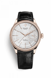 Rolex Cellini Date Everose / Silver / Alligator 50515-0009