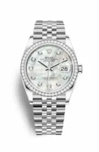 Rolex Datejust 36 Stainless Steel / Diamond / MOP-Diamond / Jubilee 126284RBR-0011