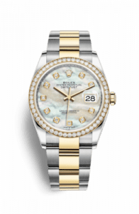 Rolex Datejust 36 Stainless Steel / Yellow Gold / Diamond / MOP Diamond / Oyster 126283RBR-0010