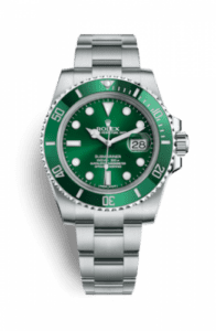 Rolex Submariner Date Stainless Steel / Green / Cerachom 116610lv-0002